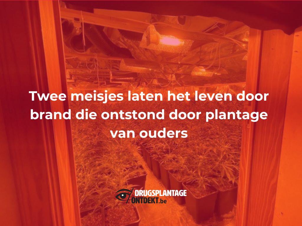 Le Bizet - Twee meisjes laten leven door brand die ontstond door plantage van ouders